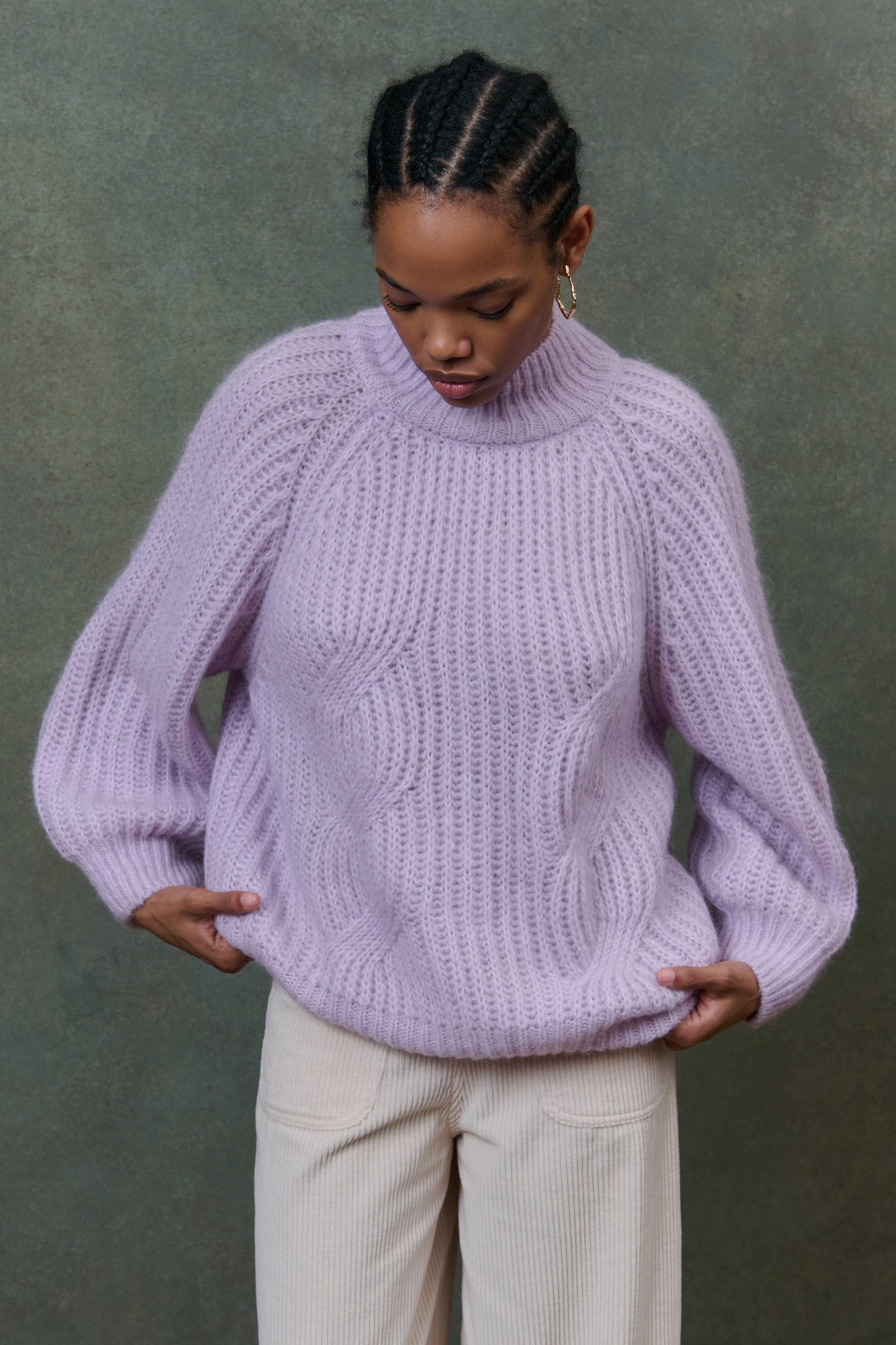 Louise Misha Pullover Salinna Parme