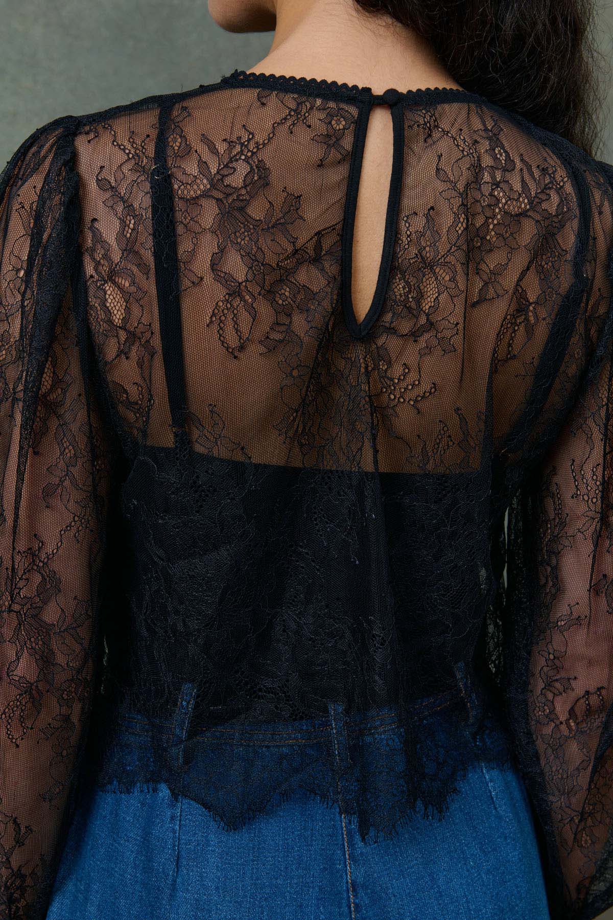 Louise Misha Bluse Loli Black