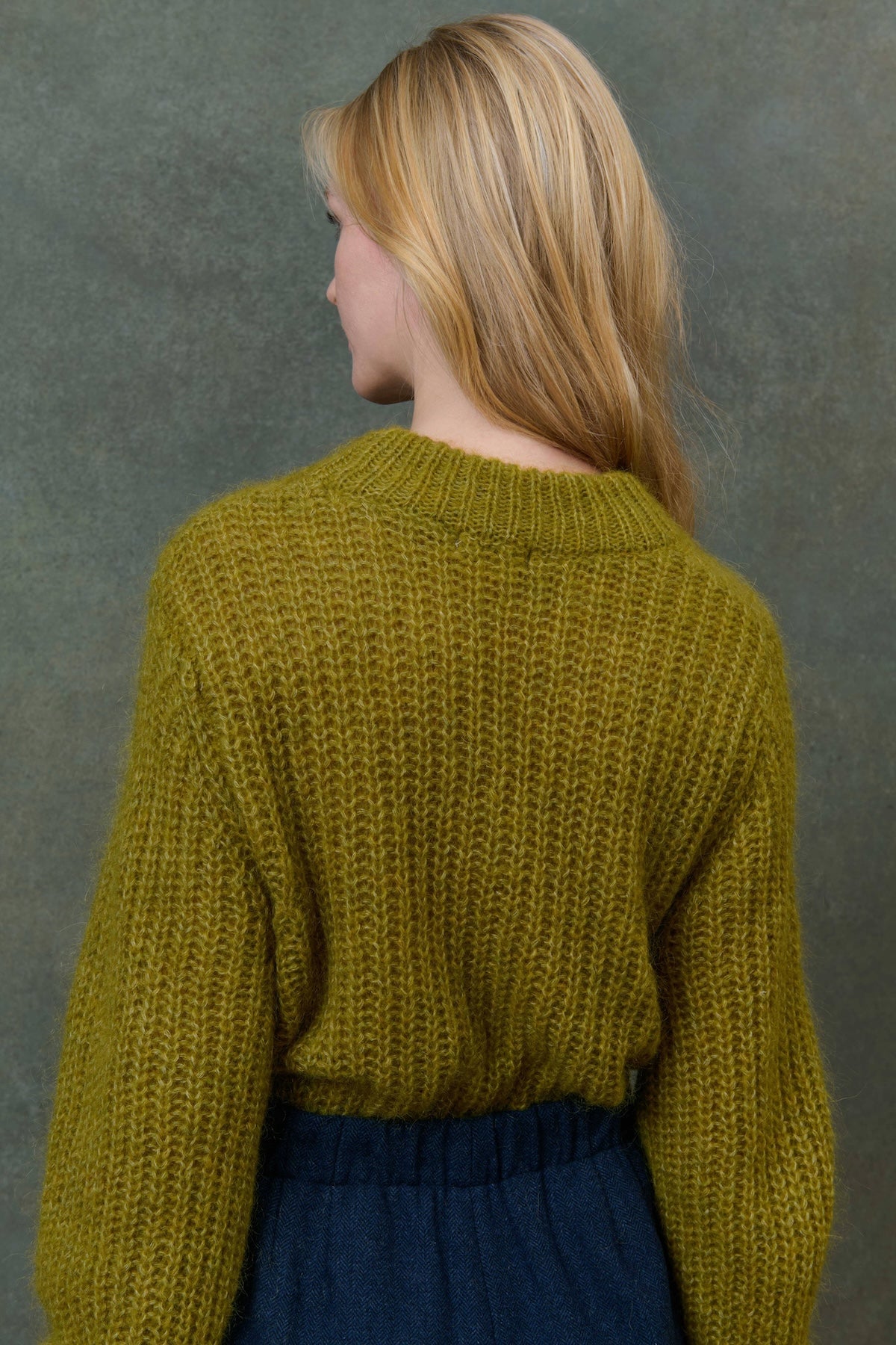 Louise Misha Pullover Dina Dusky Green