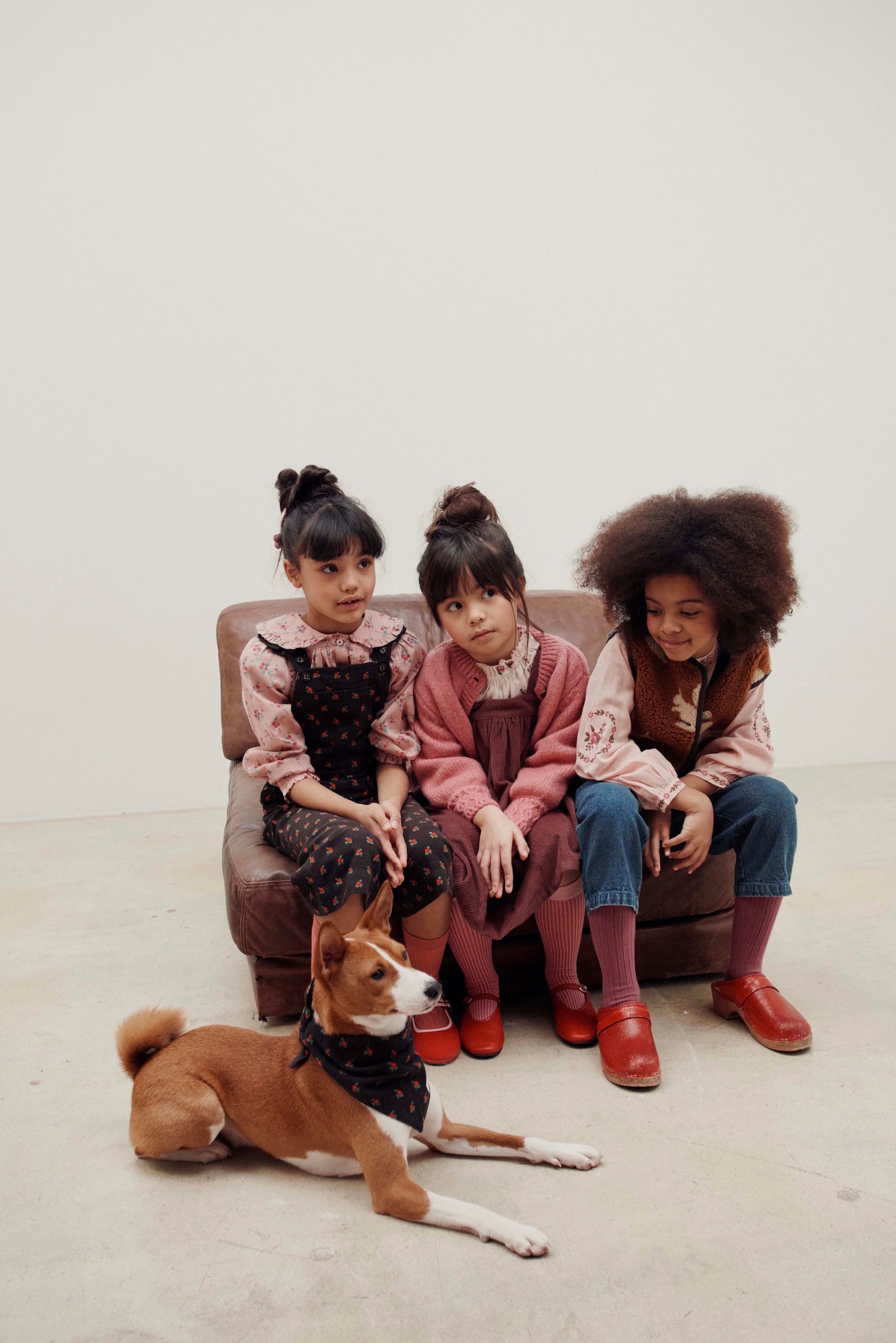 Emile et Ida Samt-Latzhose Poppy Noir