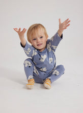 Lade das Bild in den Galerie-Viewer, Bobo Choses Baby Mouse All Over T-Shirt langarm Blue
