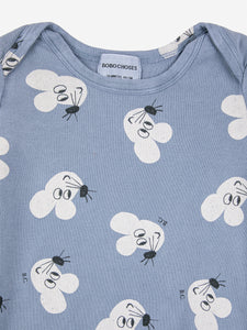 Bobo Choses Mouse All Over Body Blue langarm