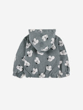 Lade das Bild in den Galerie-Viewer, Bobo Choses Mouse All Over Zipped Hoodie Grey
