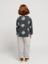 Lade das Bild in den Galerie-Viewer, Bobo Choses The Elephant All Over langarm T-Shirt Dark Grey
