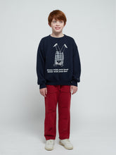 Lade das Bild in den Galerie-Viewer, Bobo Choses Headstand Child Sweatshirt Midnight Blue
