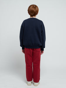 Bobo Choses Headstand Child Sweatshirt Midnight Blue