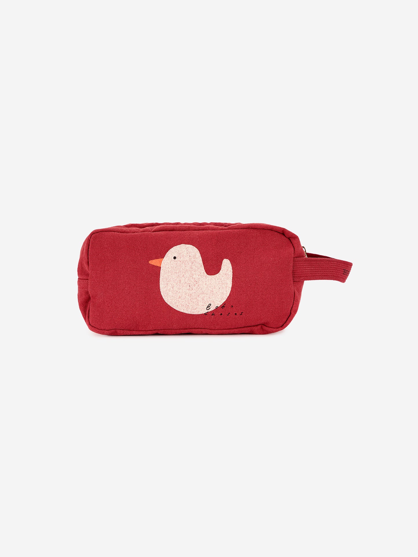 Bobo Choses Rubber Duck Pouch Burgundy Red