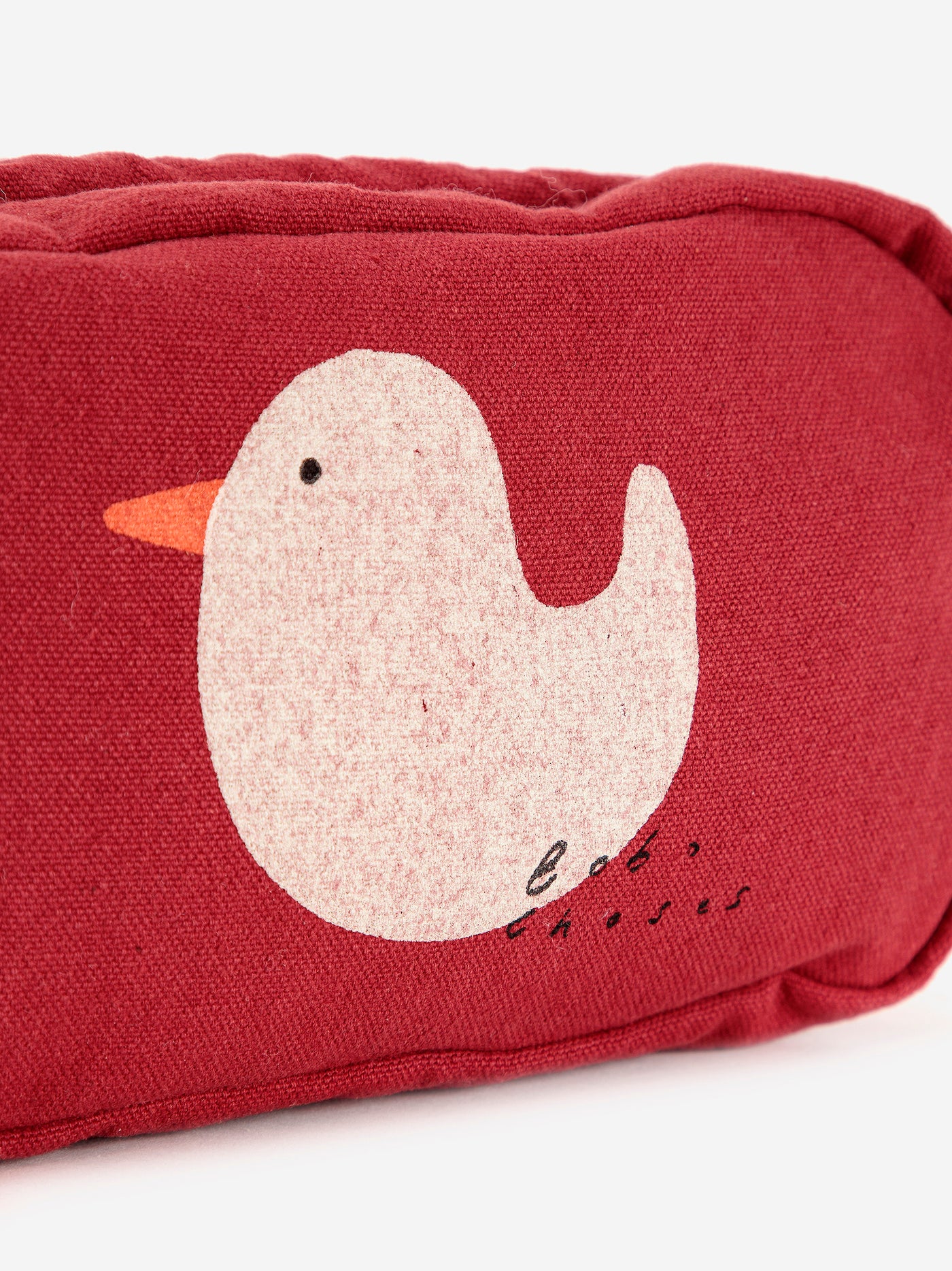 Bobo Choses Rubber Duck Pouch Burgundy Red