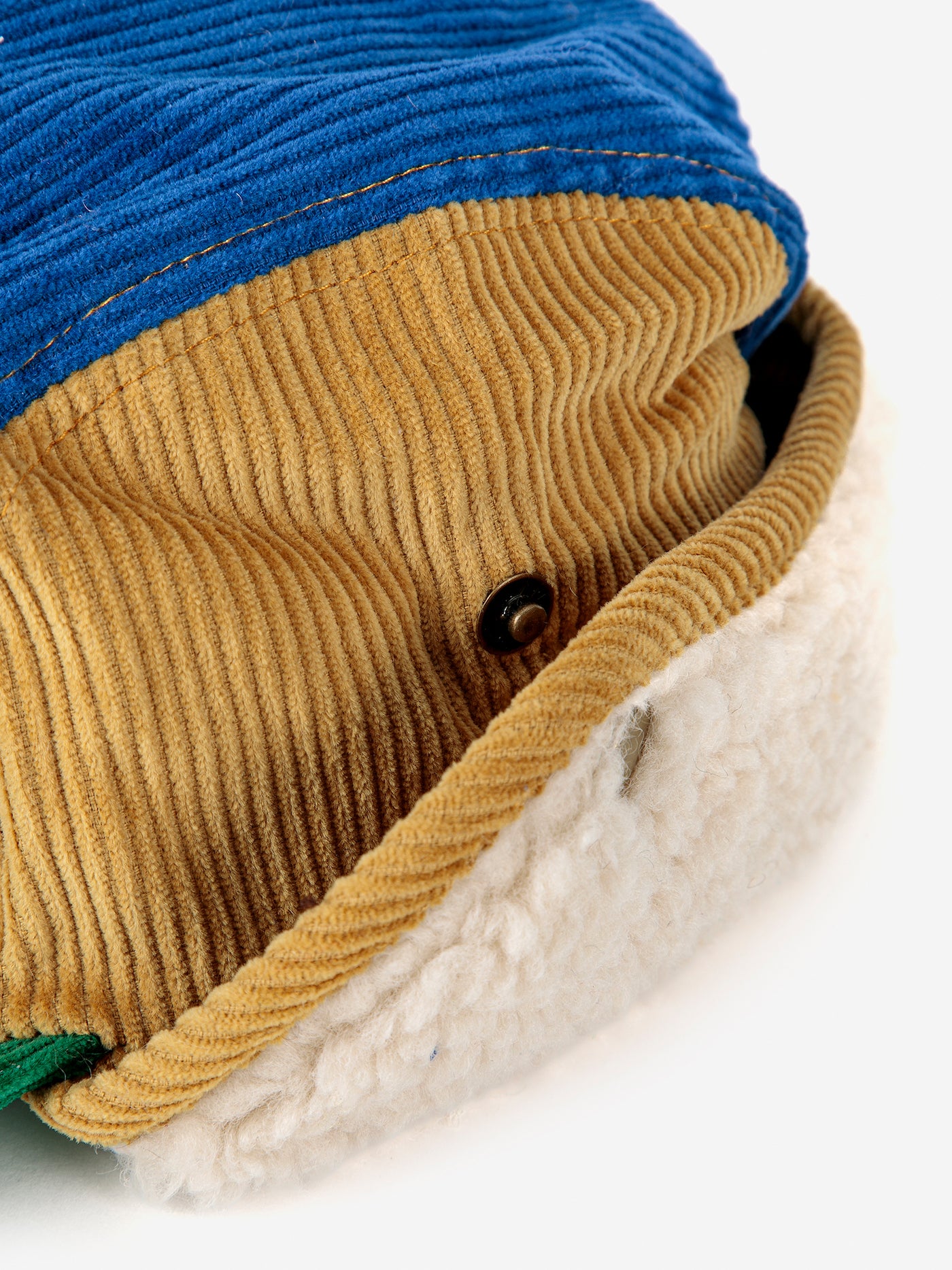 Bobo Choses Corduroy Color Block Cap