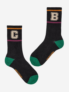 Bobo Choses B.C. Long Socks Dark Grey