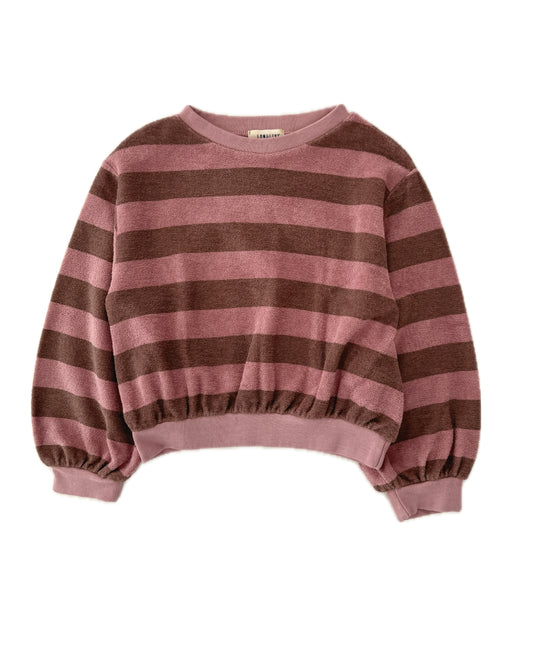 Long Live the Queen Striped Sweater Pink