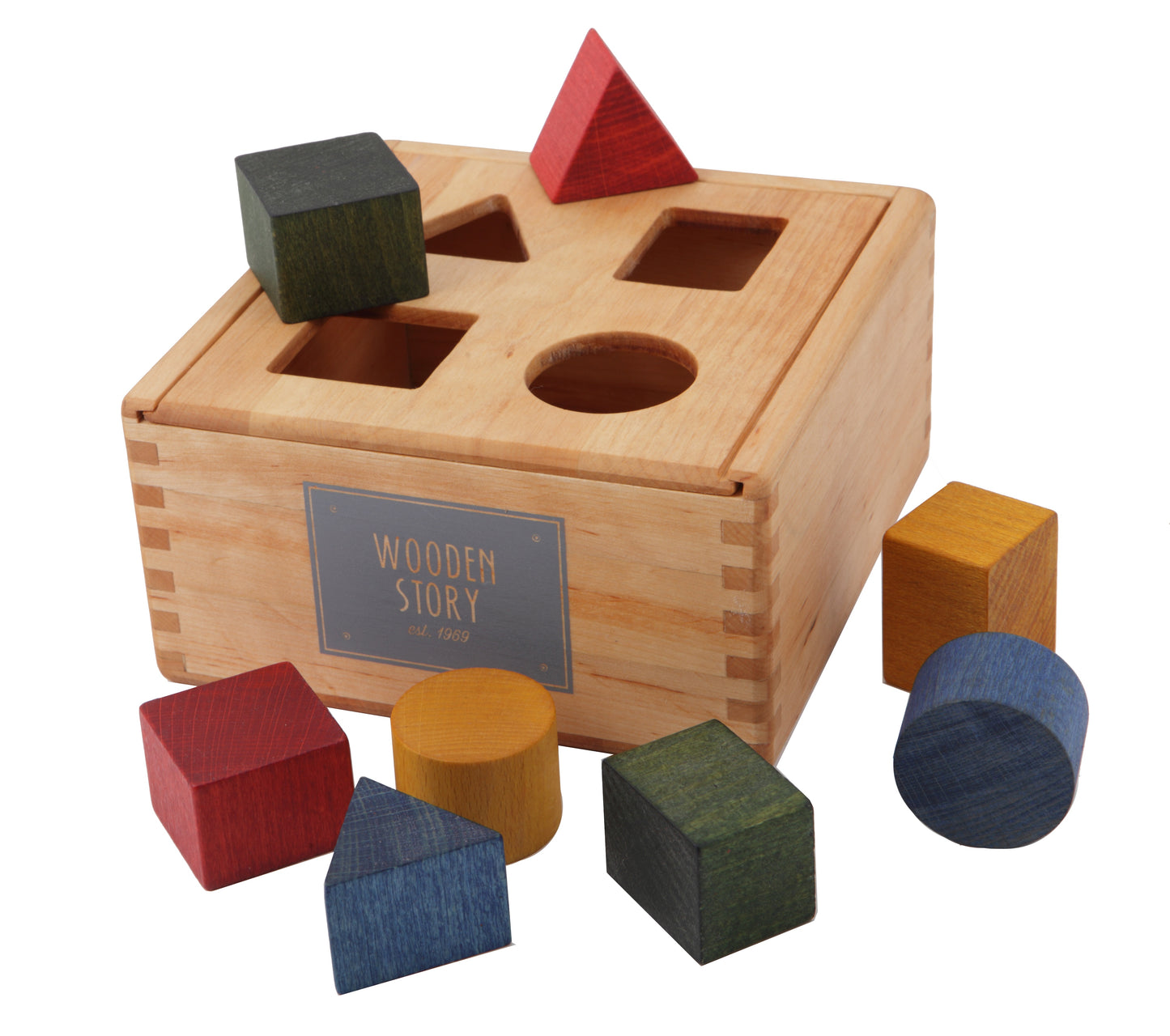 Wooden Story Shape Sorter