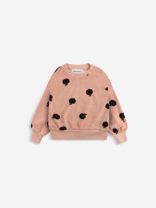 Bobo Choses iconic Collection Poma All Over  Terry Sweatshirt