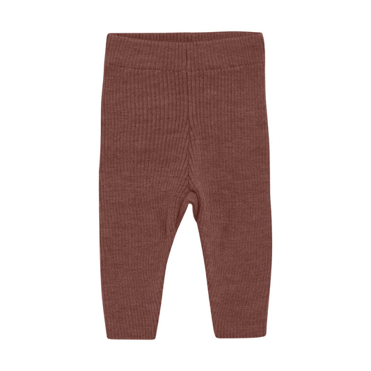 CeLaVi Merinowolle Leggings Marron