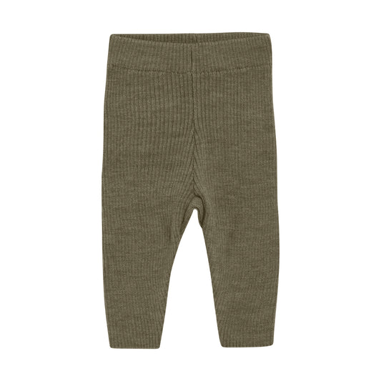 CeLaVi Merinowolle Leggings Dusky Green