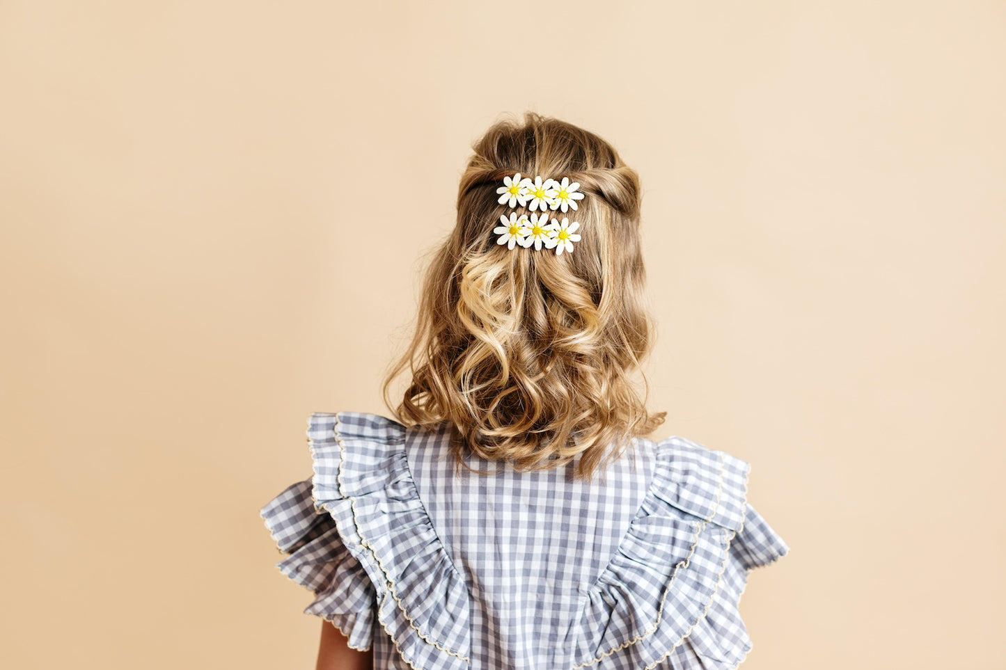 Luciole Drei Daisies Haarclip