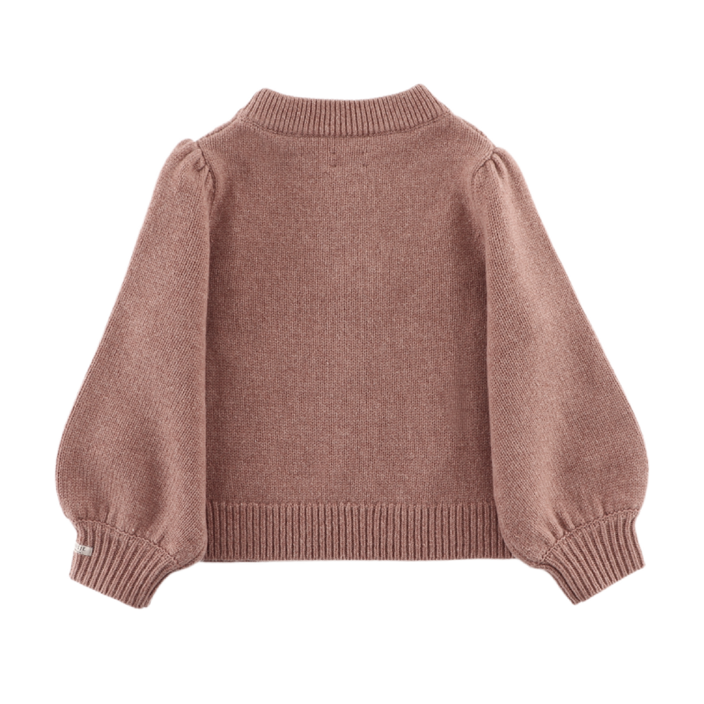 Donsje Niena Merino-Pullover Plum Melange