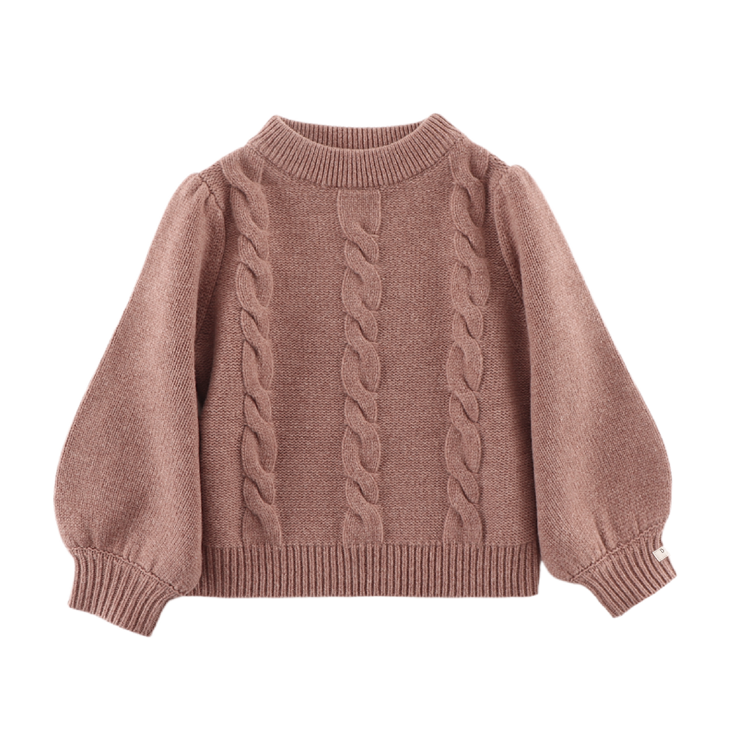 Donsje Niena Merino-Pullover Plum Melange