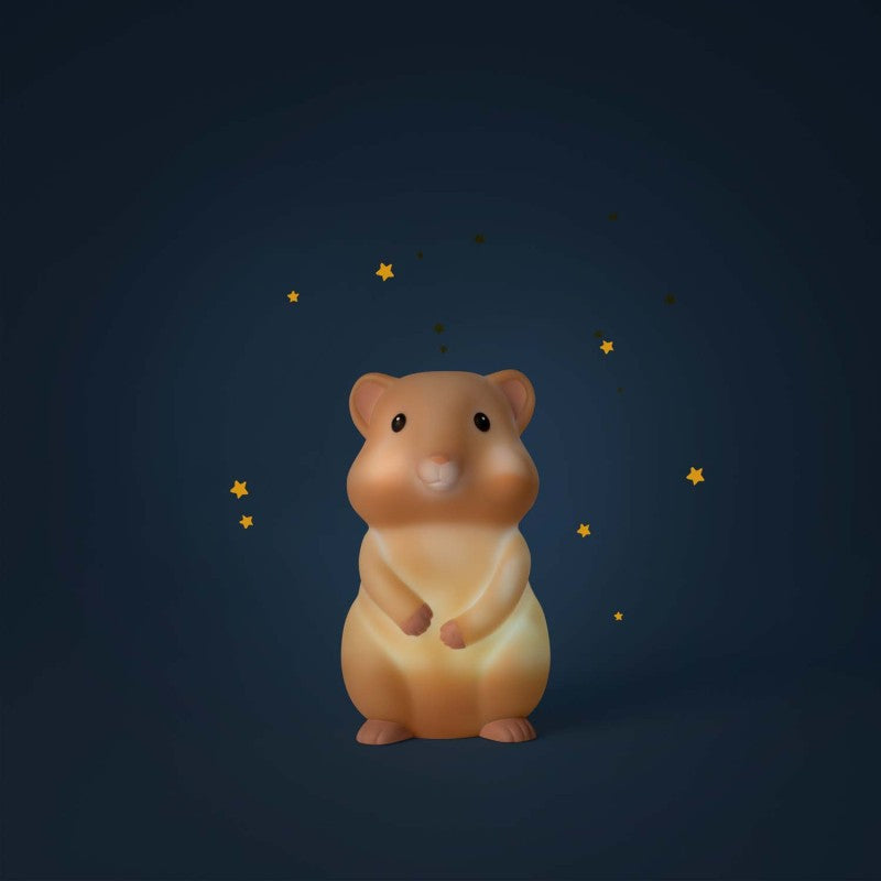 Moulin Roty Nachtlicht Hamster mit USB