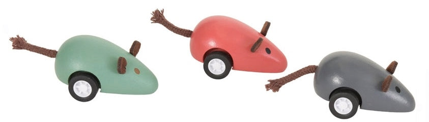 Egmont Toys Holzmaus mit Rückzugsmotor