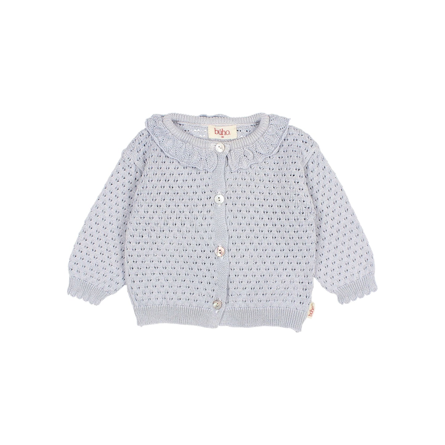 Búho BCN BB Boho Cardigan Sky Blue