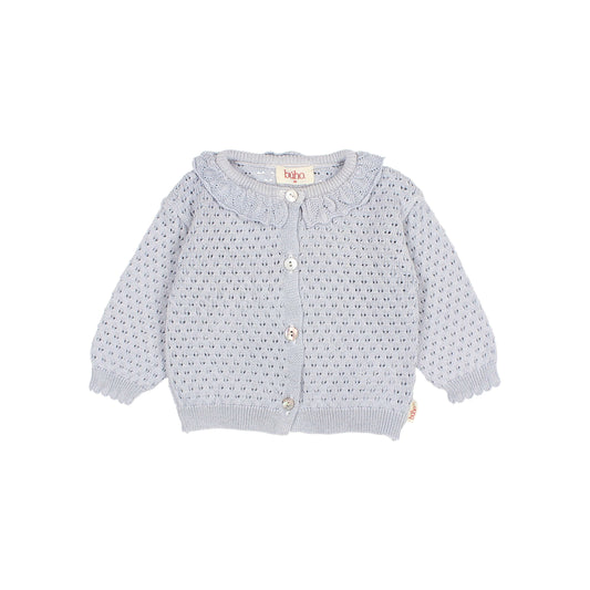 Búho BCN BB Boho Cardigan Sky Blue
