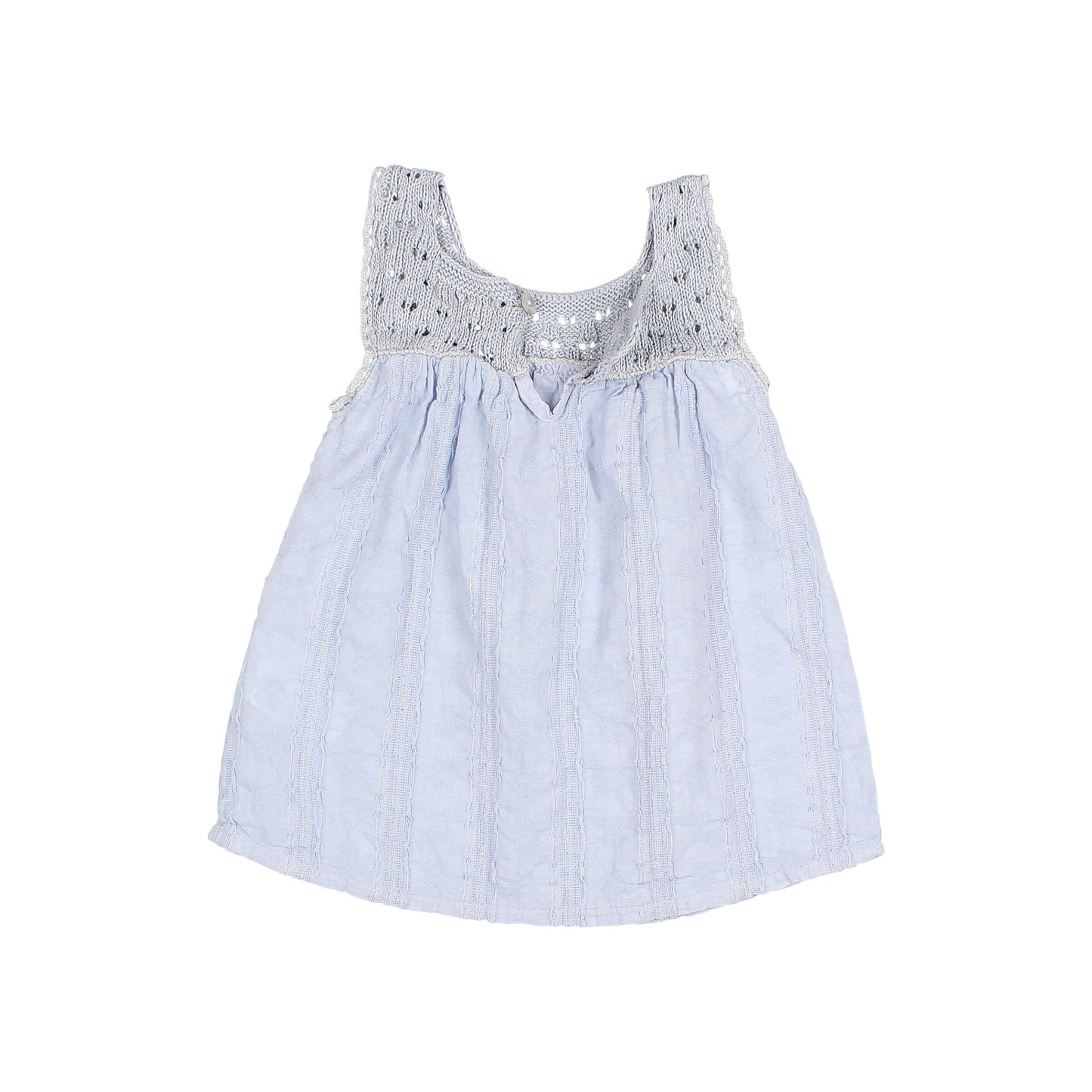 Búho BCN BB Chic Lurex Kleid Sky Blue