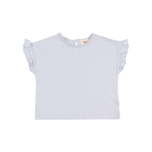 Búho BCN BB Leinen T-Shirt Sky Blue