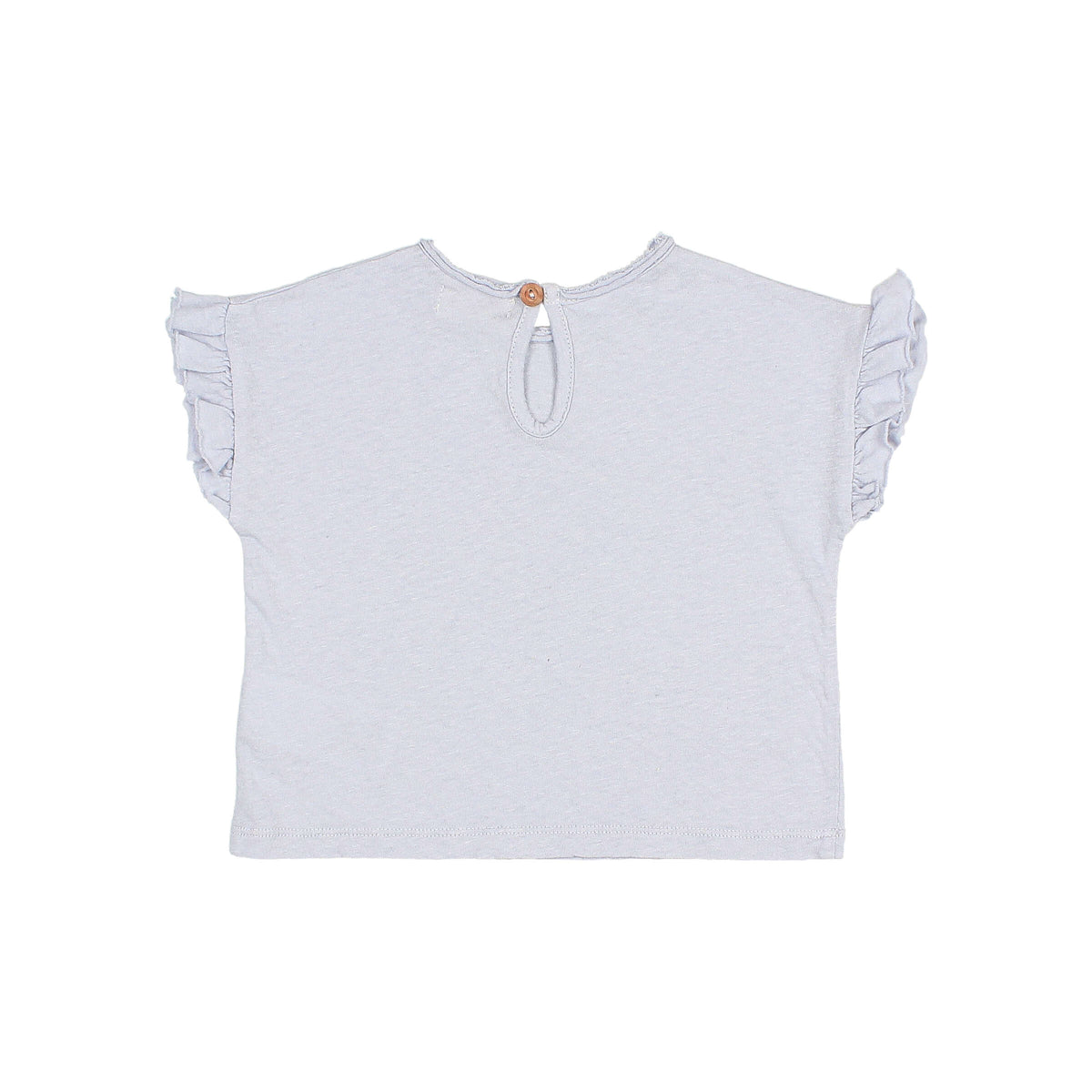 Búho BCN BB Leinen T-Shirt Sky Blue