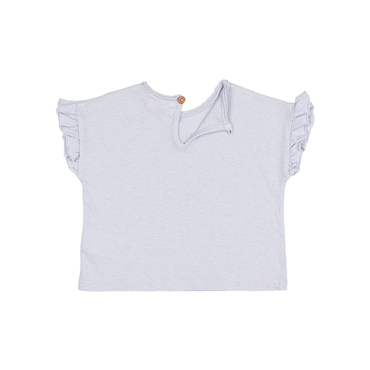 Búho BCN BB Leinen T-Shirt Sky Blue