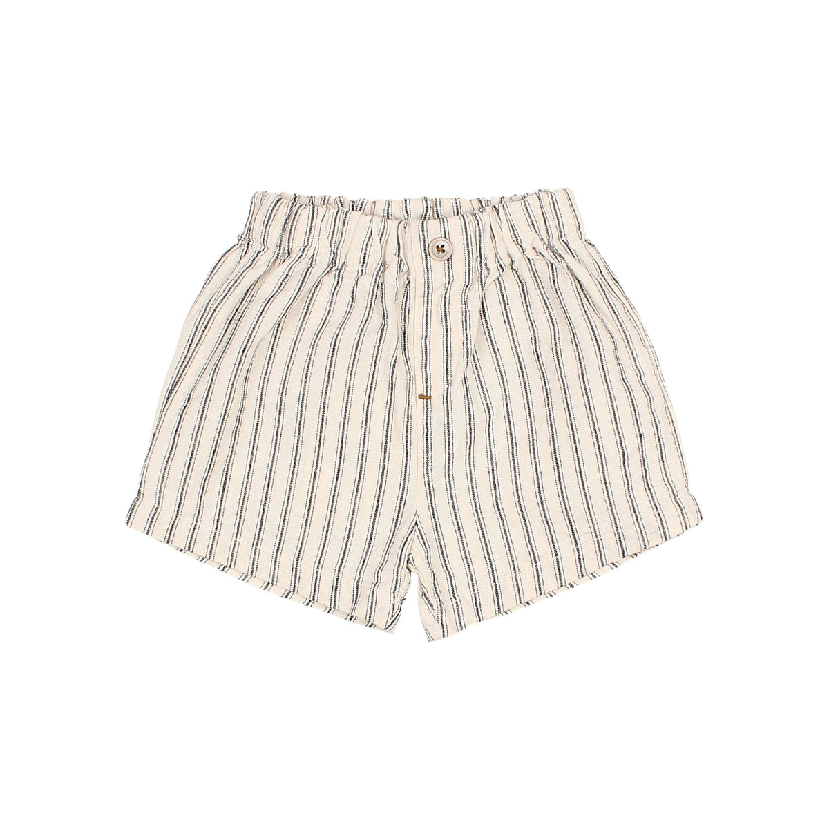Búho BCN BB Leinen Shorts gestreift
