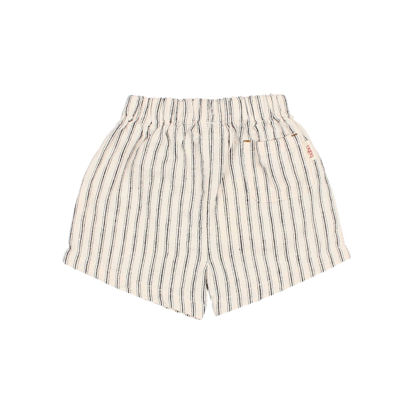 Búho BCN BB Leinen Shorts gestreift