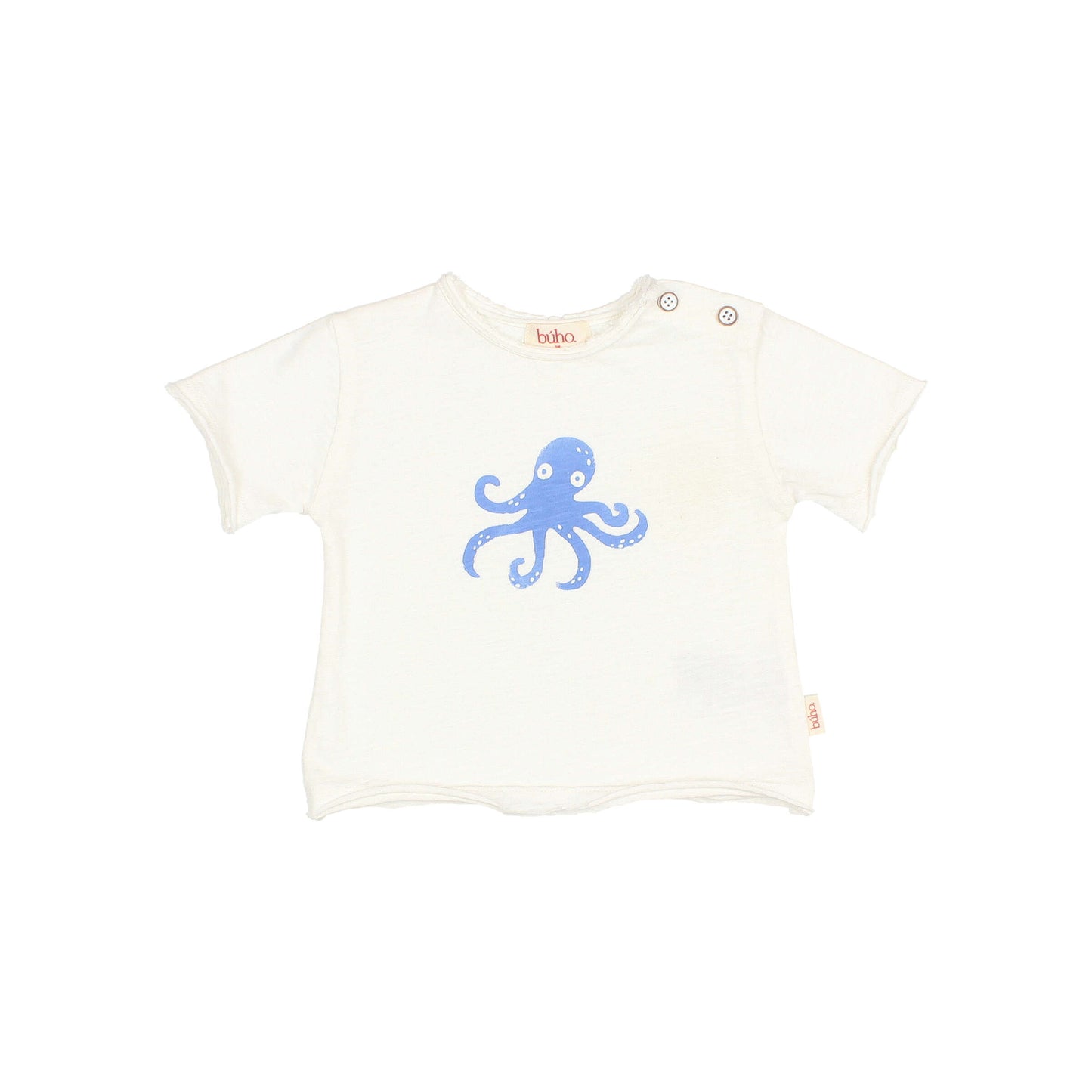 Búho BCN BB Octopus T-Shirt White