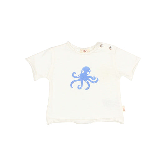 Búho BCN BB Octopus T-Shirt White