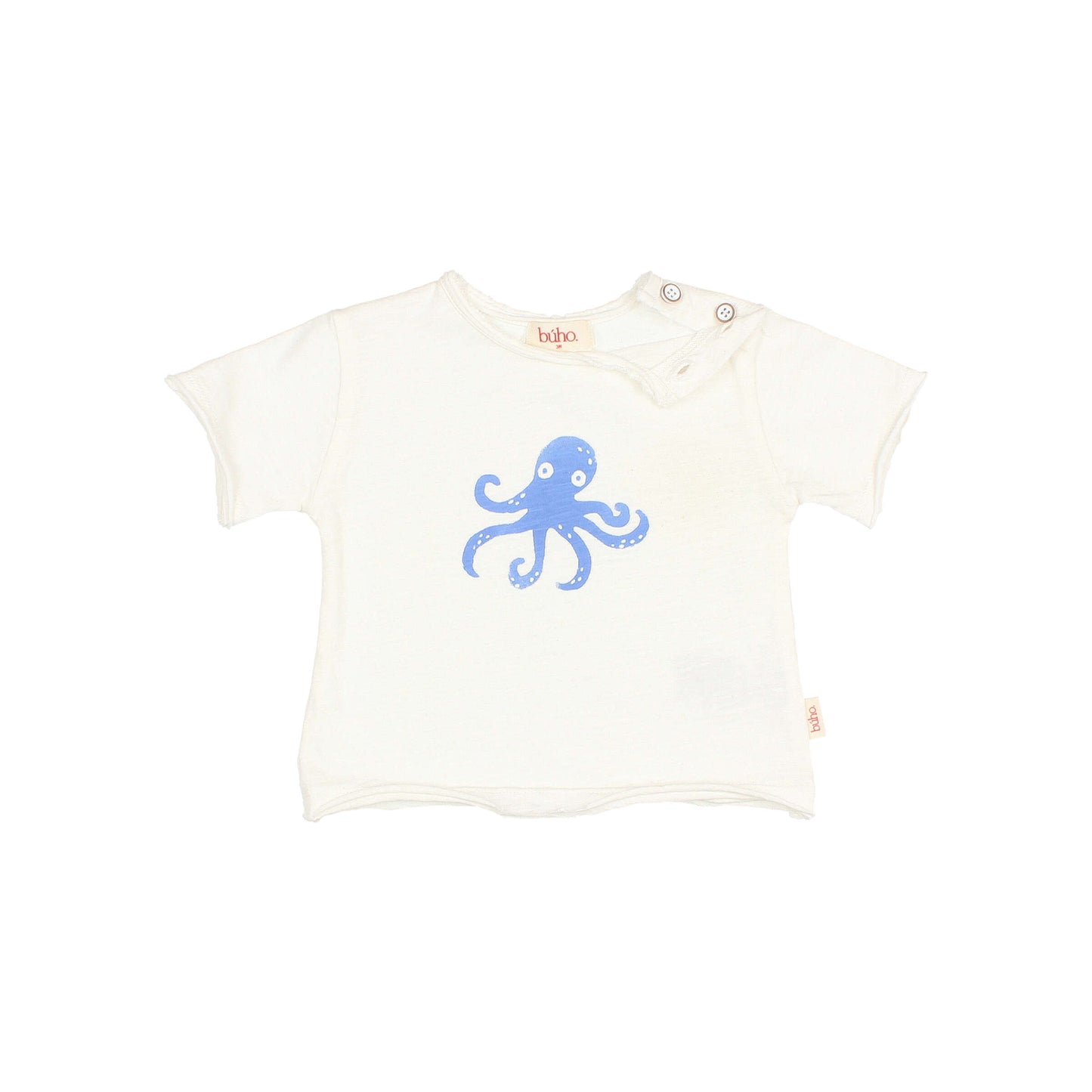 Búho BCN BB Octopus T-Shirt White