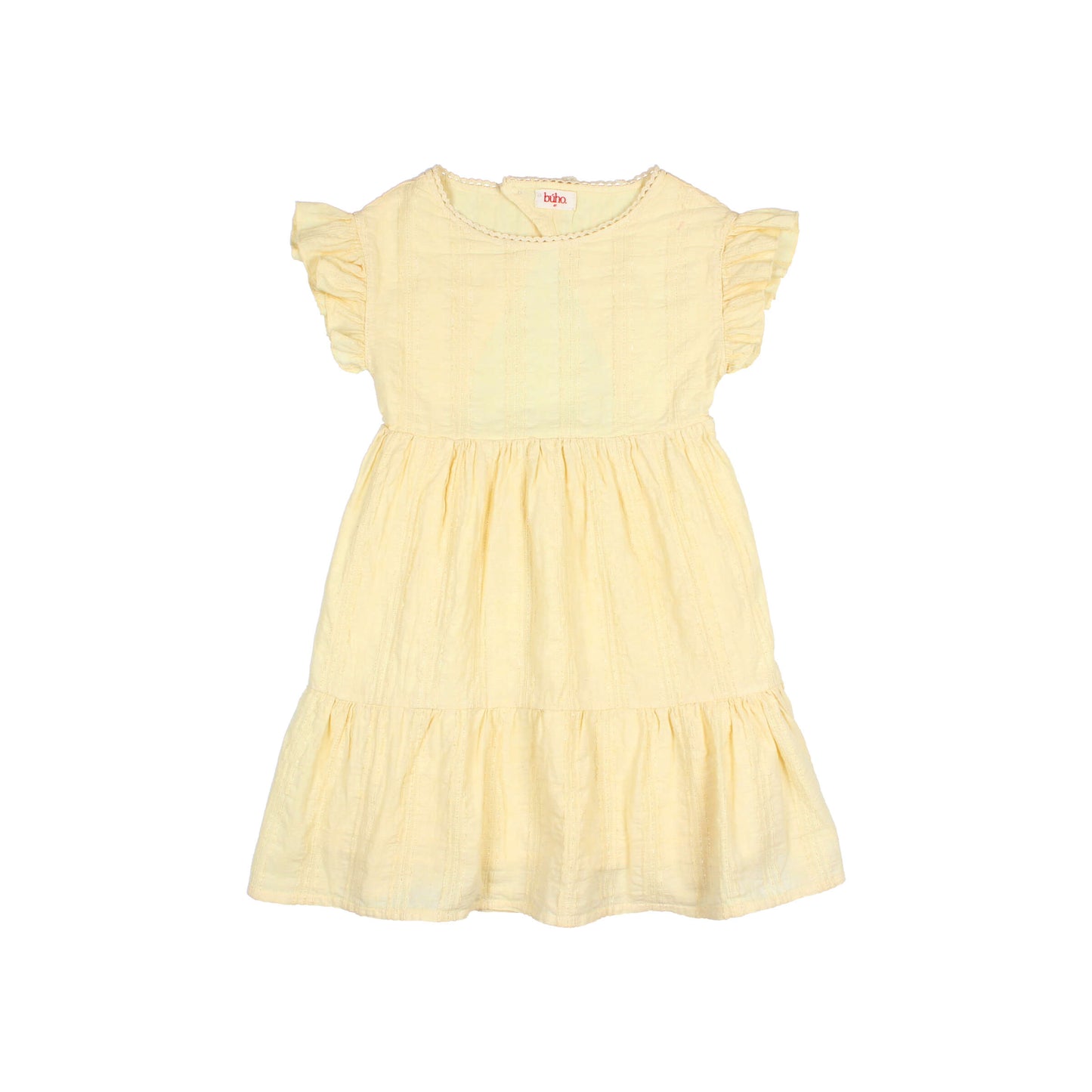 Búho BCN Chic Lurex Kleid Sun