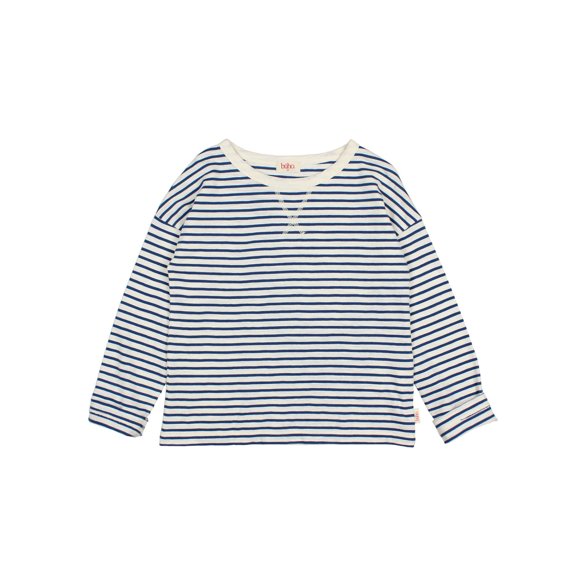 Búho BCN Sailor Stripes T-Shirt Navy