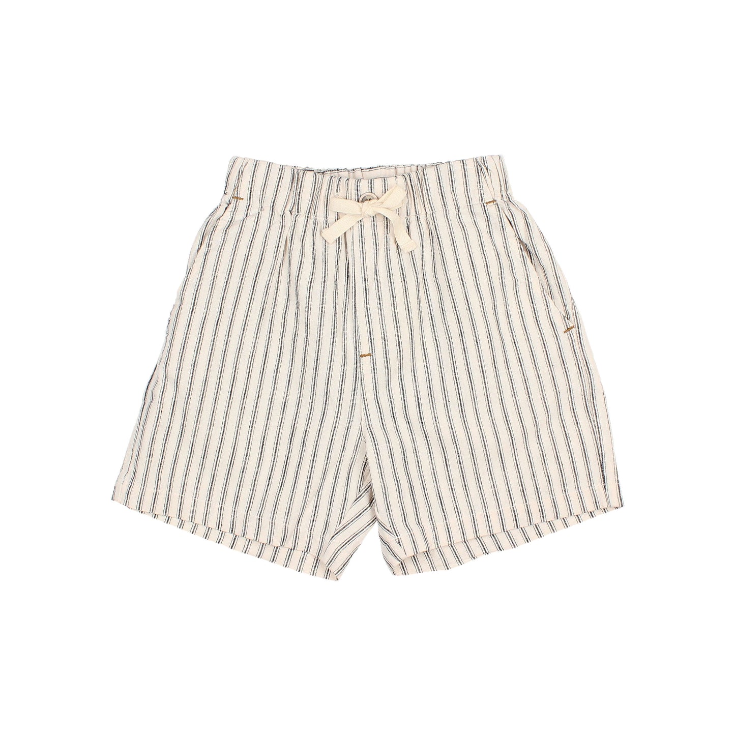 Búho BCN Leinen Bermudashorts mit Streifen