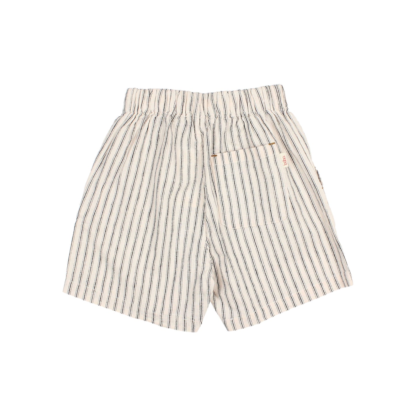 Búho BCN Leinen Bermudashorts mit Streifen