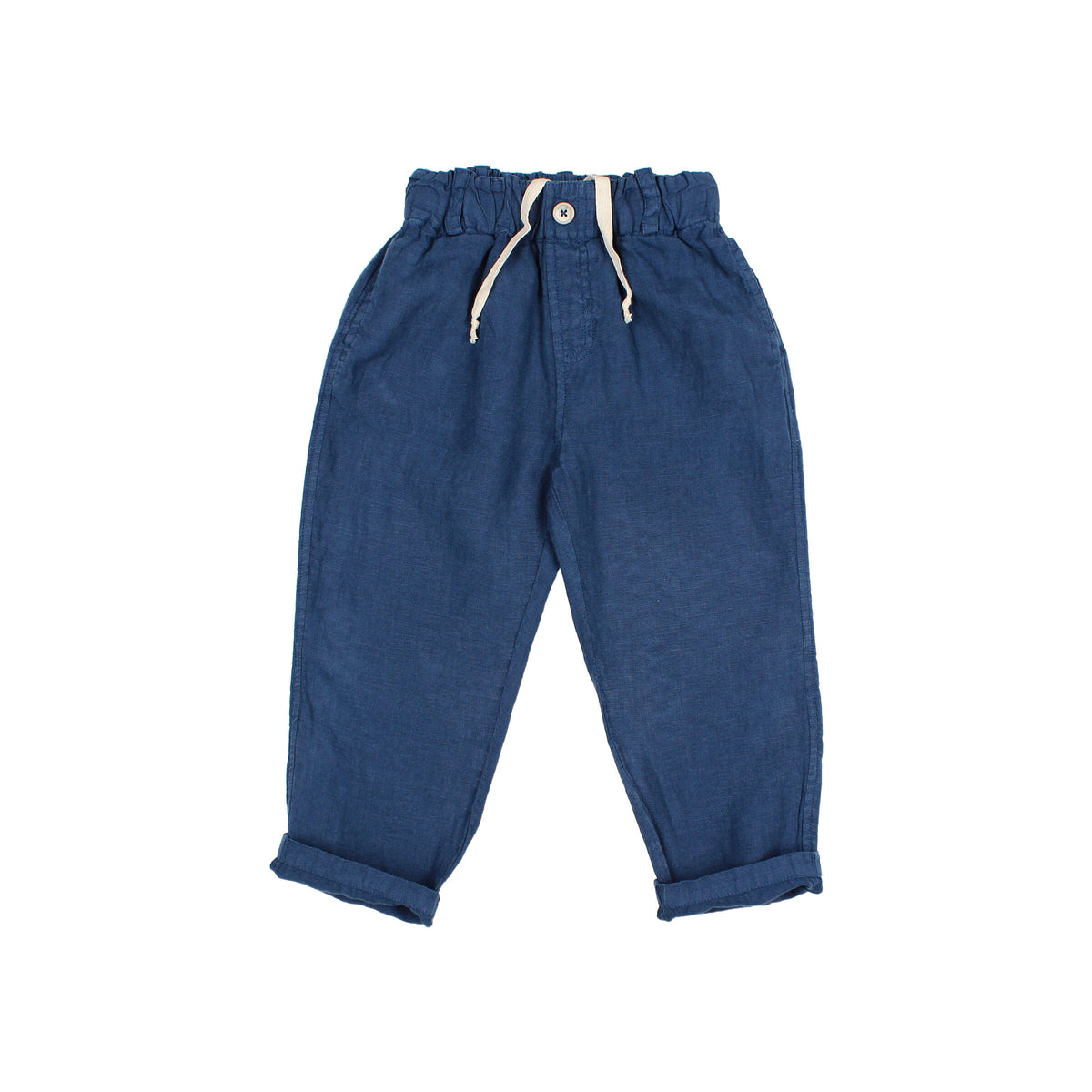 Búho BCN Leinenhose Navy