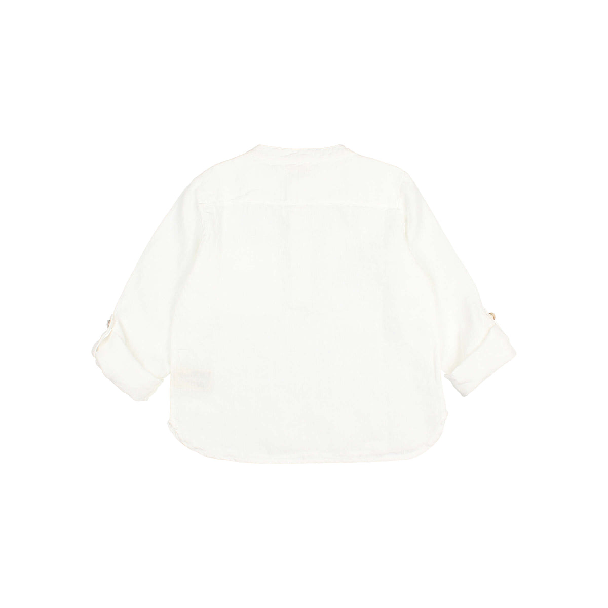 Búho BCN Leinenhemd Kurta White