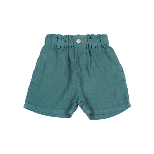 Búho BCN Leinen Bermudashorts Green Lake