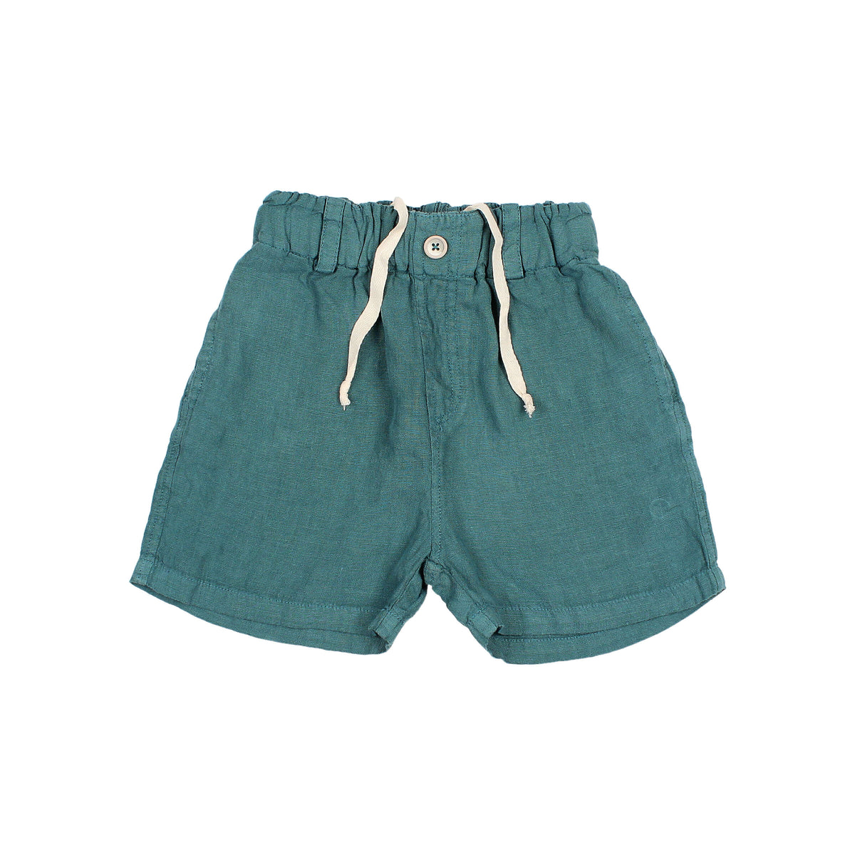 Búho BCN Leinen Bermudashorts Green Lake