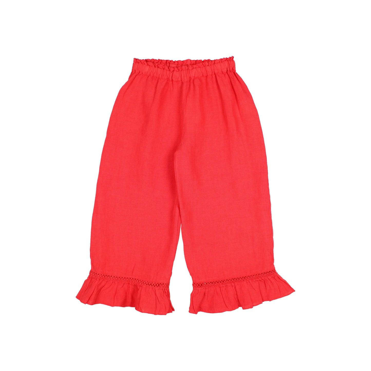 Búho BCN Leinenhose Coral