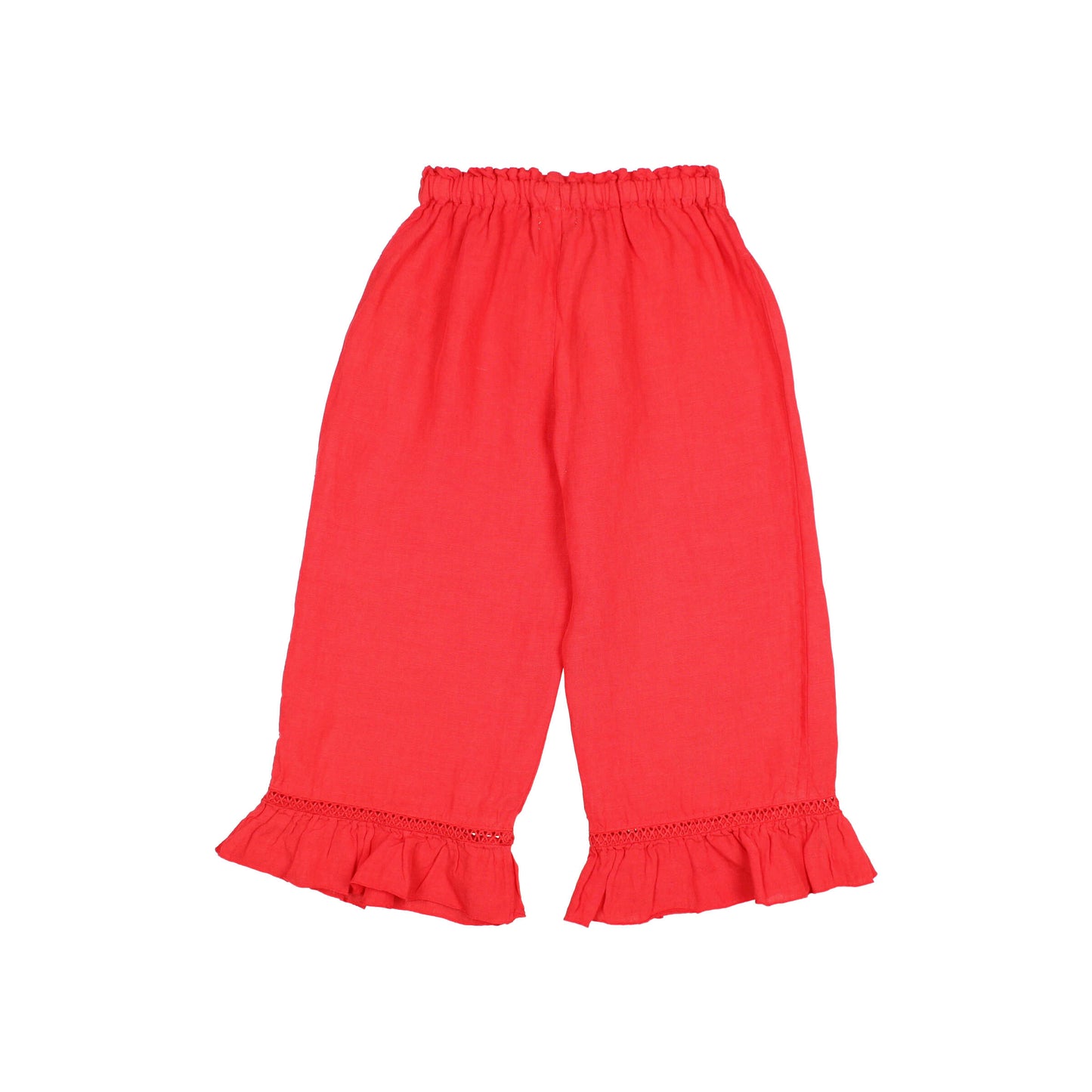 Búho BCN Leinenhose Coral