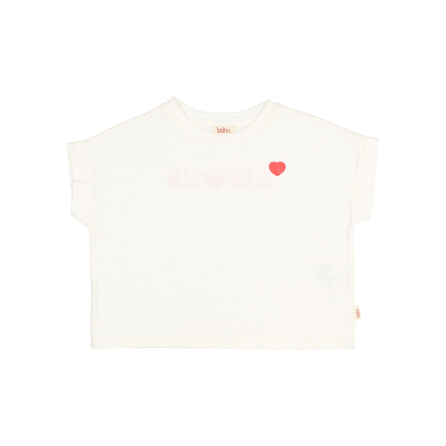 Búho BCN Bisou T-Shirt White
