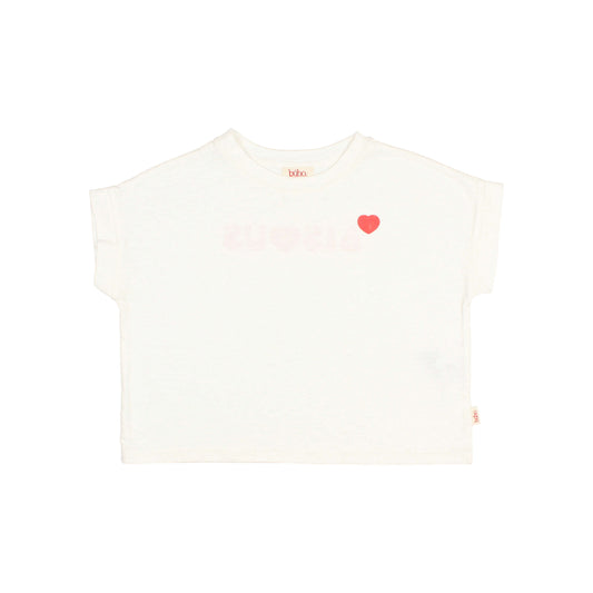 Búho BCN Bisou T-Shirt White