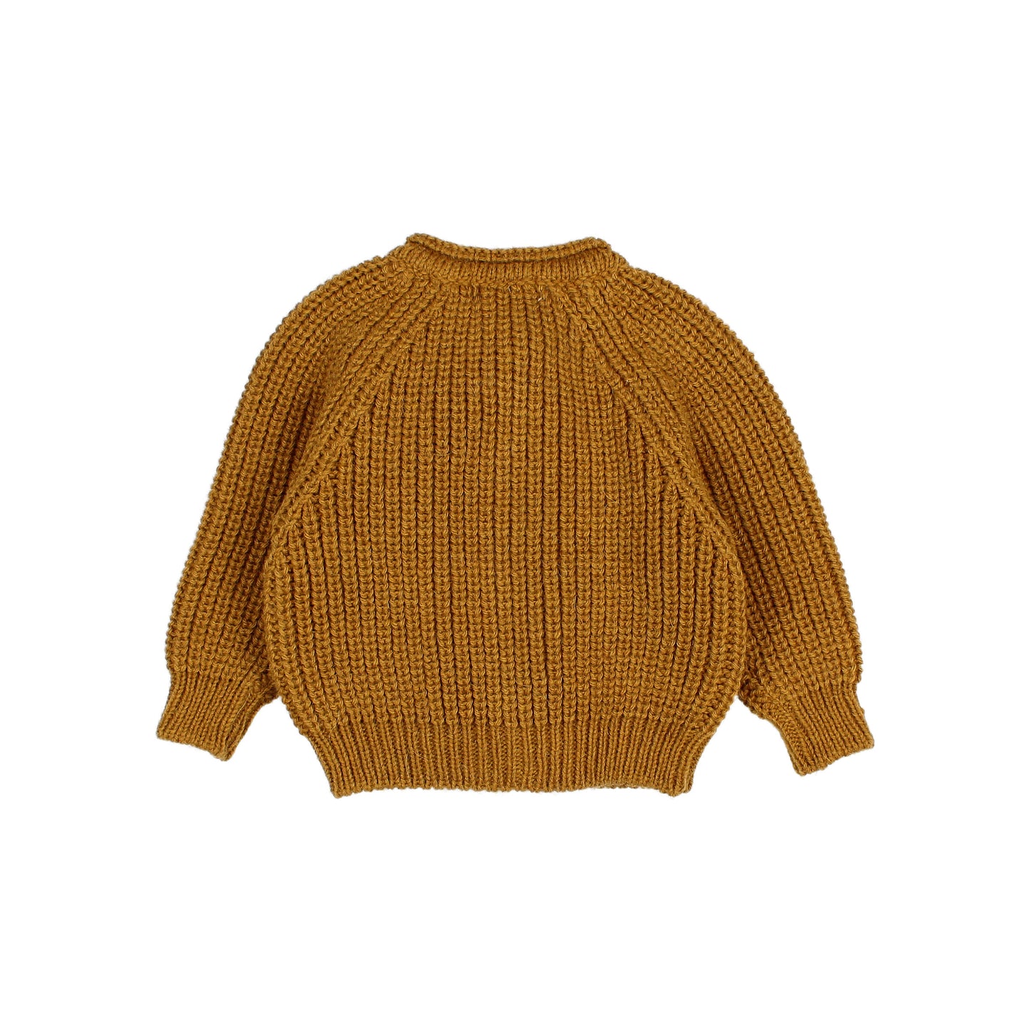Búho BCN Soft Knit Cardigan Ocre