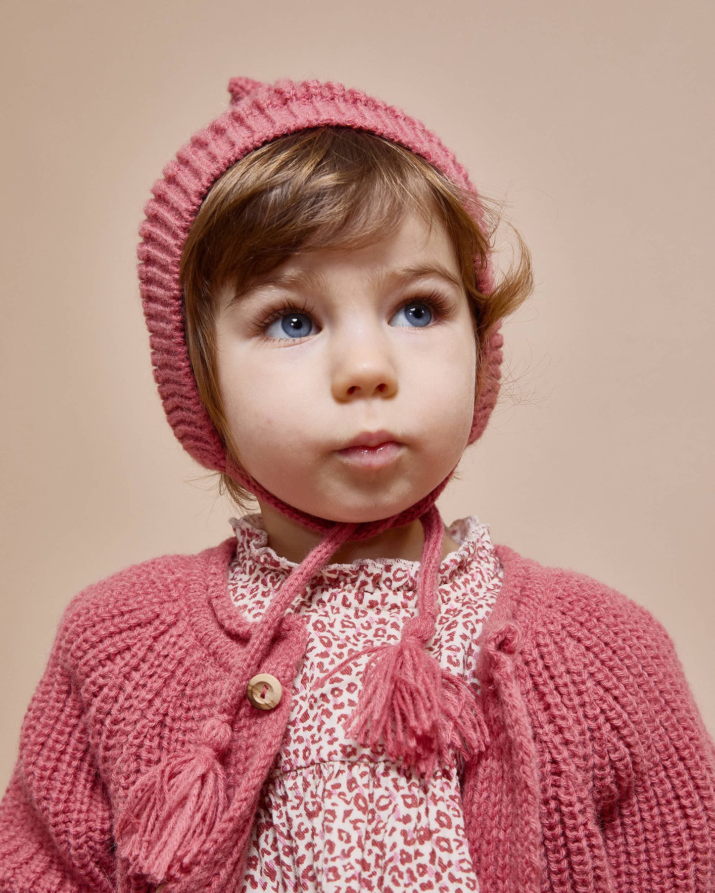 Búho BCN Soft Knit Cardigan Blush