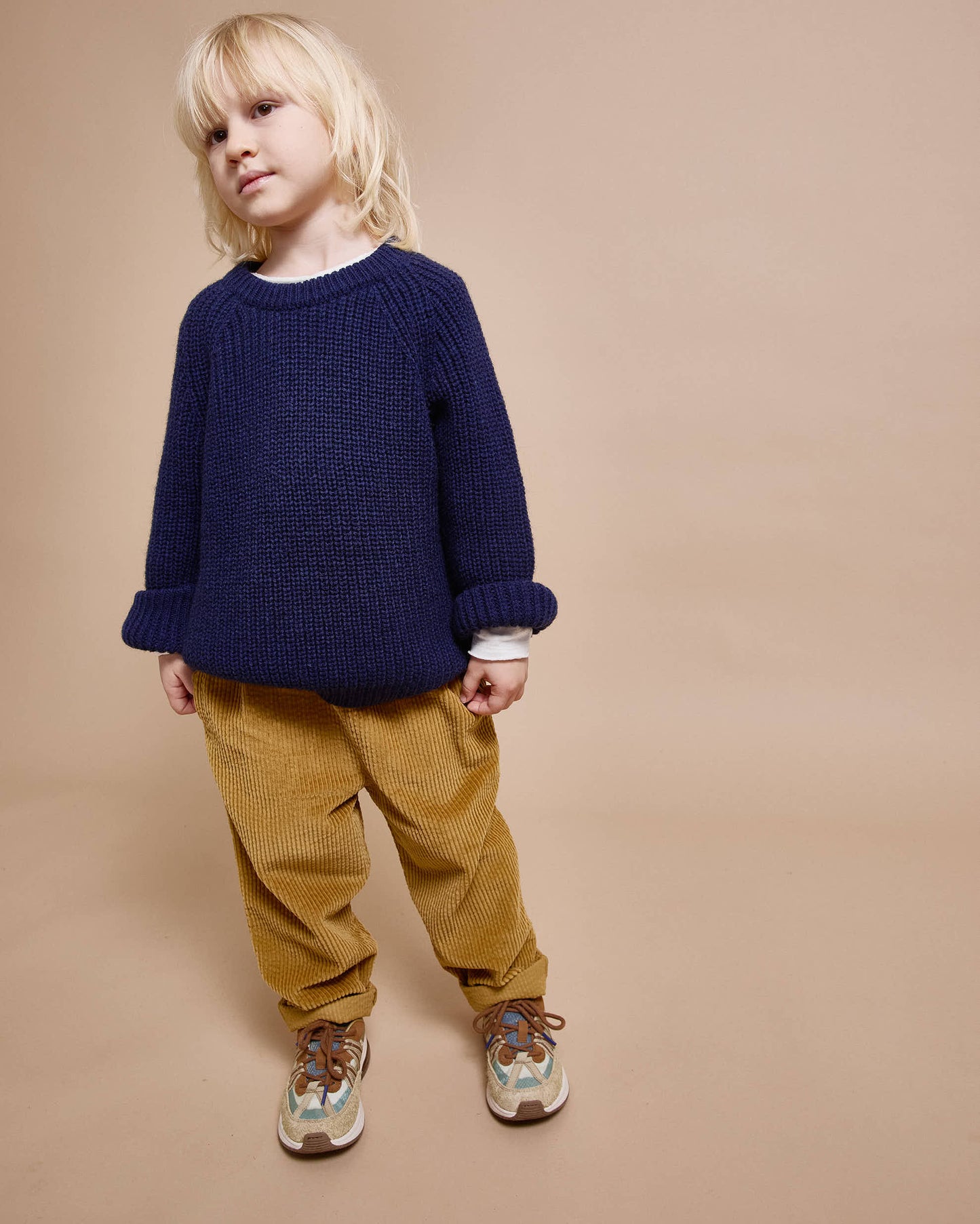 Búho BCN Corduroy Hose Ocre